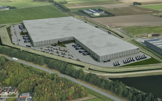 Grootschalige logistieke nieuwbouw voor DSV in Tholen