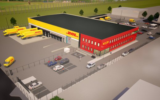 Bouw nieuwe DHL vestiging Breda gestart