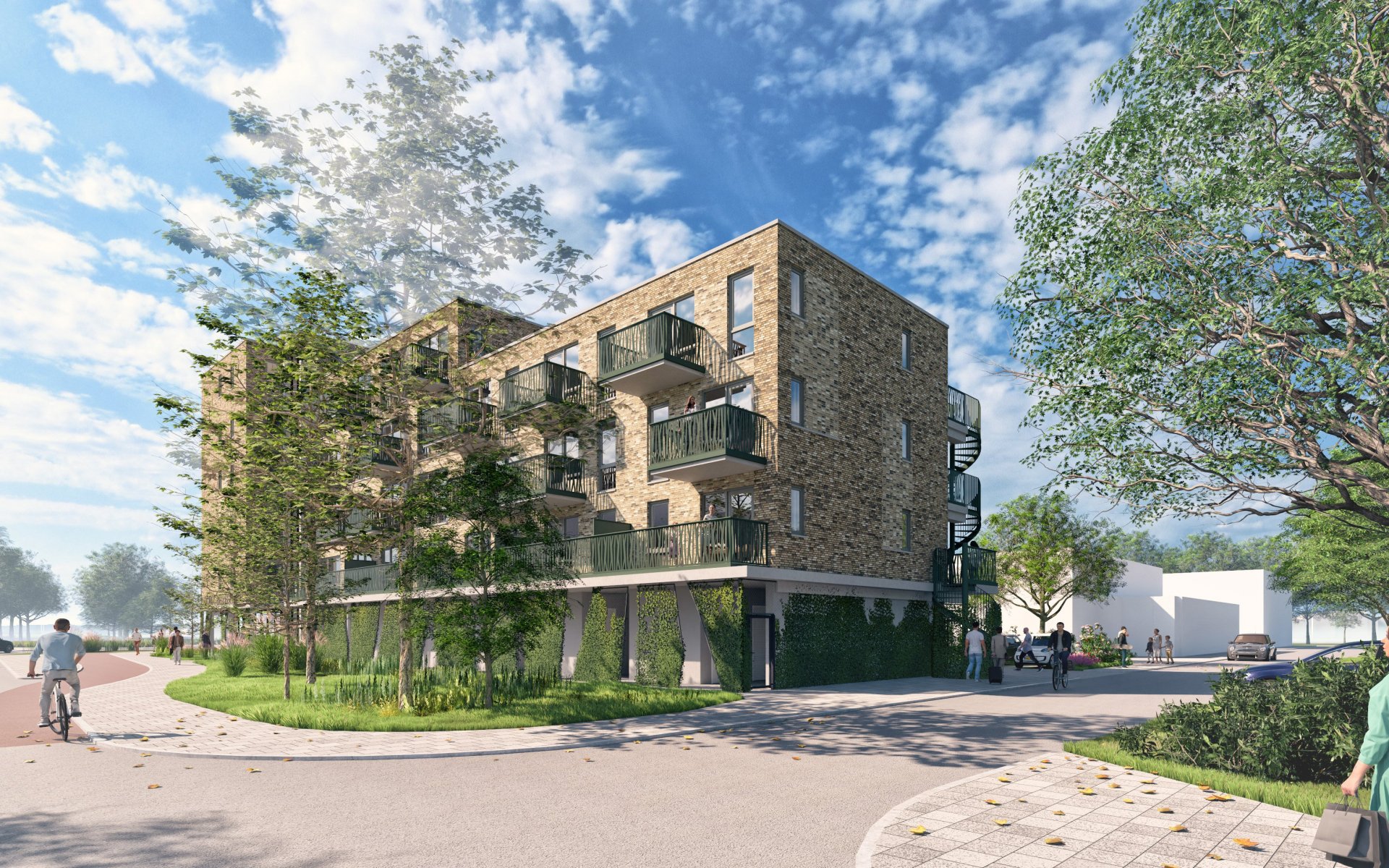 44 appartementen voor Woonin op Wijkhuislocatie in Wijk bij Duurstede