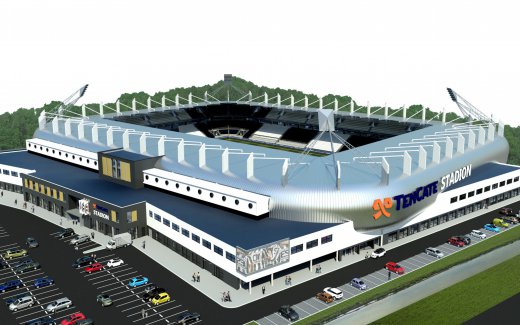 Vernieuwde stadion Heracles Almelo mede door Palazzo geëngineerd