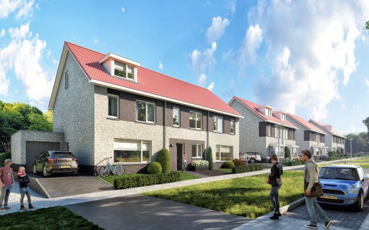 Vergunningaanvraag 10 woningen te Zeewolde