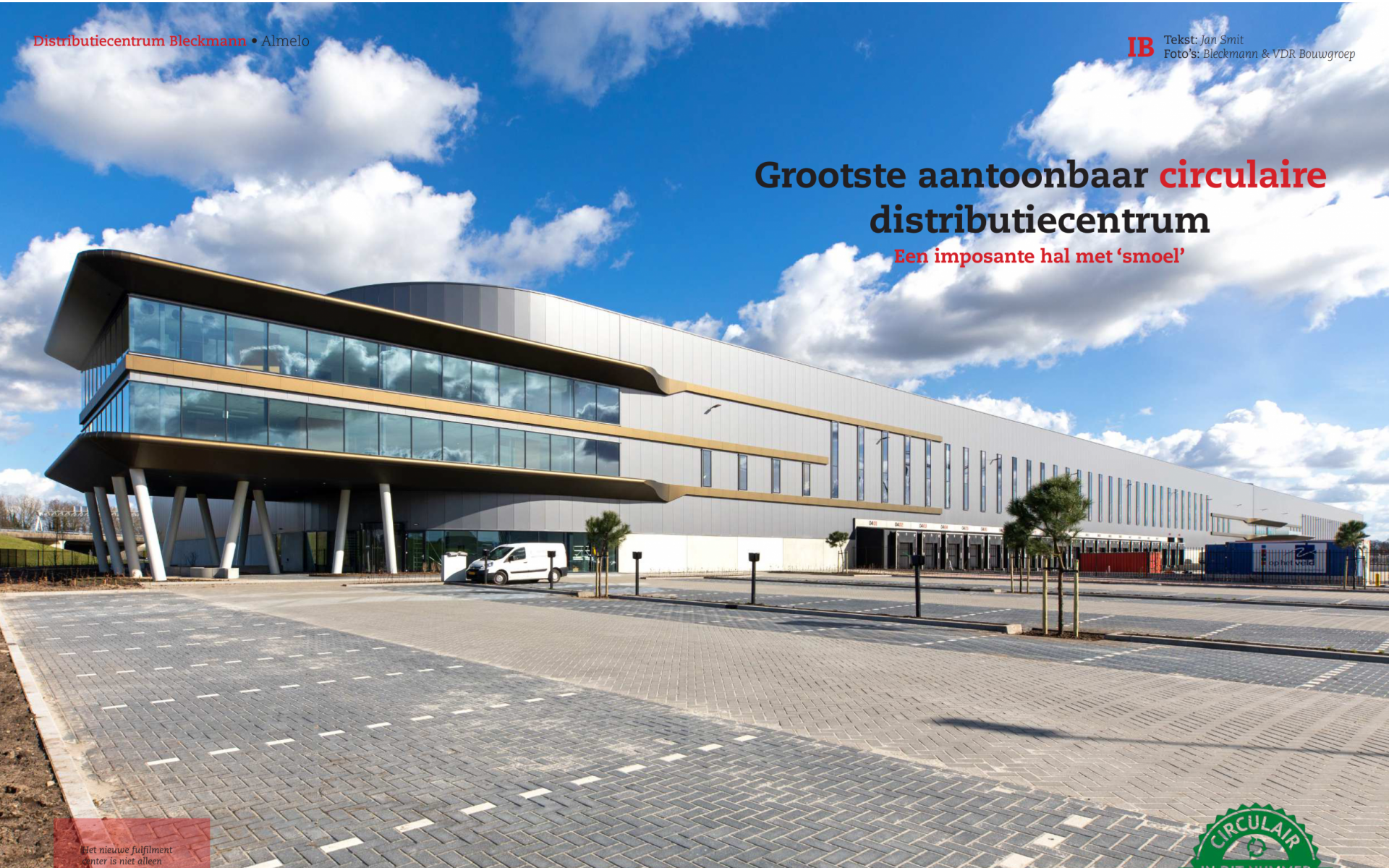 IndustrieBouw - DC Bleckmann te Almelo