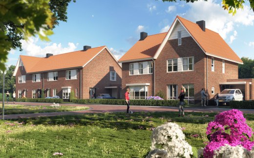 Nieuwbouw van 42 woningen in Nunspeet